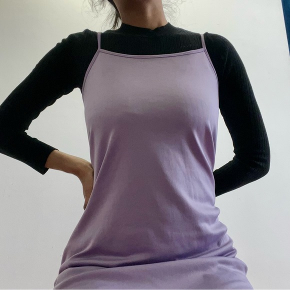 Shein purple sleevless dress - Picture 3 of 5